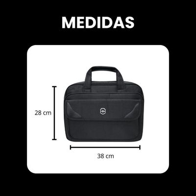 Pasta De Trabalho Masculina Executiva Para Notebook Reforçada Impermeável Em Poliéster  Plus  Yin's