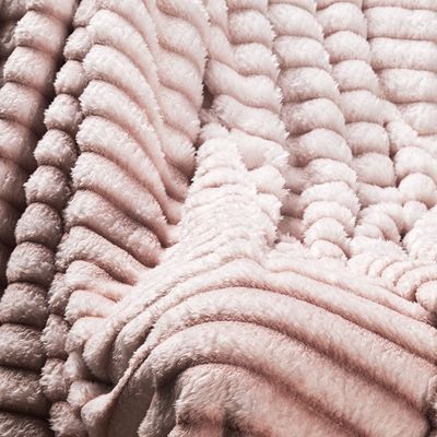 Cobertor Coberta Fluflu Queen Ultrasoft Alto Relevo Dupla Face - Pancake