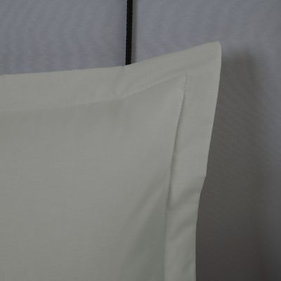 Porta Travesseiro Dia A Dia 1 Peça 70cm x 50cm 80% Algodão / 20% Poliéster Percal 140 Fios - Cinza