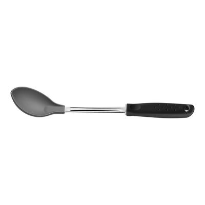 Colher para Arroz Tramontina Utilita em Nylon com Cabo de Polipropileno Preto
