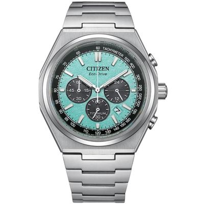 Relógio Citizen Masculino Ref: Ca4610-85m Solar Titânio Cronógrafo Eco-Drive