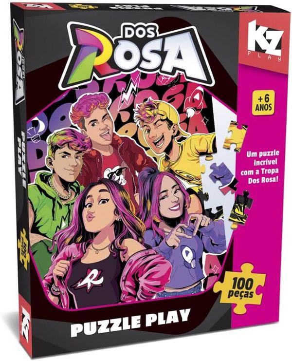 Quebra Cabeça 100 Peças Dos Rosa Elka - 1329