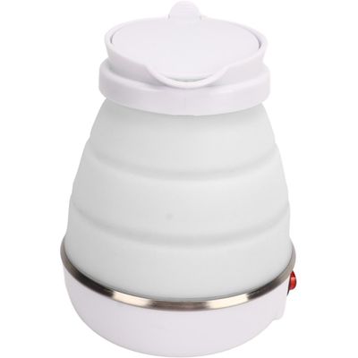 Mini chaleira elétrica portátil para viagem de inverno ao ar livre chaleira dobrável silicone 600Ml -110V
