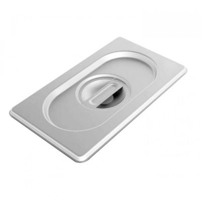 Kit 4 tampas Cuba Gastronomica Rechaud Inox 1/9x65mm Brasinox