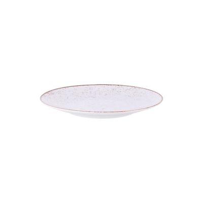 Prato Sobremesa Tramontina Rustico Marrom MaxForce em Porcelana 23 cm