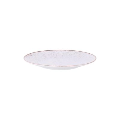 Prato Sobremesa Tramontina Rustico Marrom MaxForce em Porcelana 23 cm