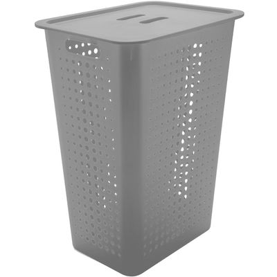 Cesto para Roupas Lavanderia Organizador 47L