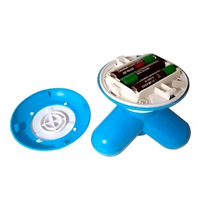 Mini Massageador Corporal Portátil Recarregável Azul