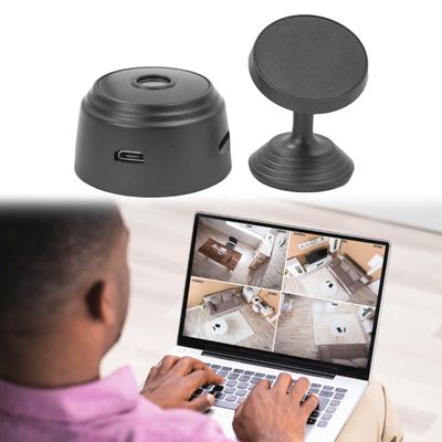 Mini Câmera Espiã Grava Vídeo Foto App Visão Noturna