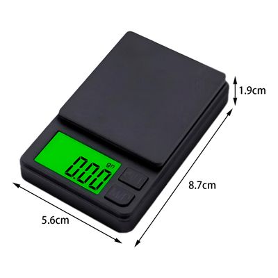 Mini Balança 500g Alta Precisão Joias Temperos Digital