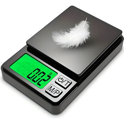 Mini Balança 500g Alta Precisão Joias Temperos Digital