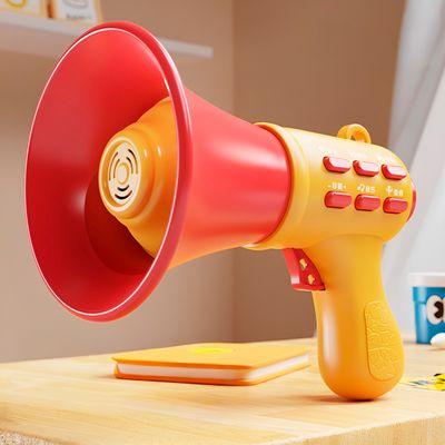 Megafone Infantil Som Gravação Brinquedo Criança Voz