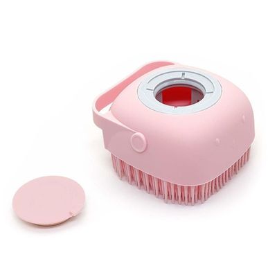 Esponja De Silicone Para Banho Massageador