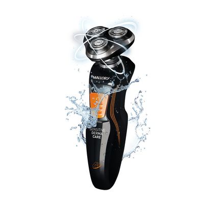 Barbeador Elétrico Mallory Sensitivy Derma Care - Bivolt