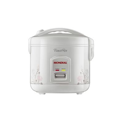 Panela Elétrica de Arroz Mondial Bianca Rice NPE-05-5X Branca 5 Xícaras - 127V