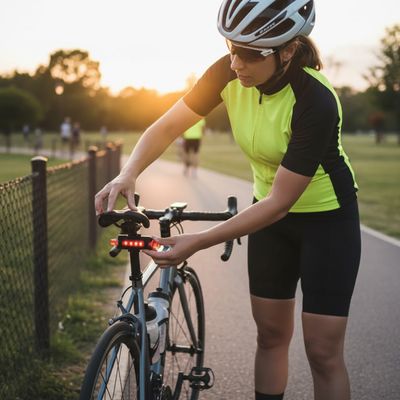 Sinalizador Lanterna Traseiro Bicicleta