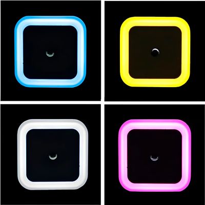 Luz LED Noturna Sensor Iluminação Cor:Amarelo