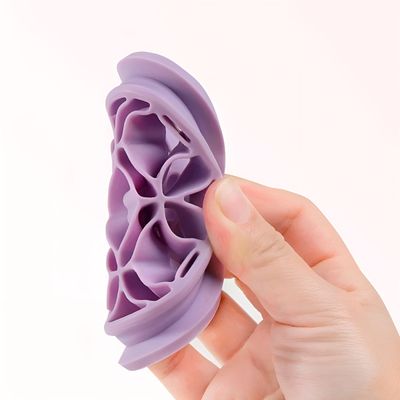 Limpador Organizador Pincéis Silicone Modelo:Rosa