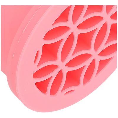 Limpador Organizador Pincéis Silicone Modelo:Rosa