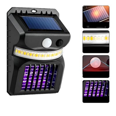 Lâmpada Solar Mata Mosquito Luz Ultravioleta