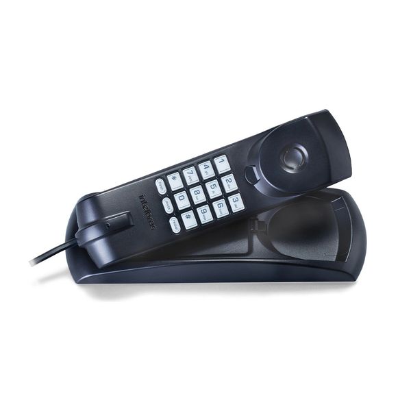 Telefone Fixo com Fio Intelbras TC 20 Preto Telefone Fixo com Fio Intelbras TC 20 Preto