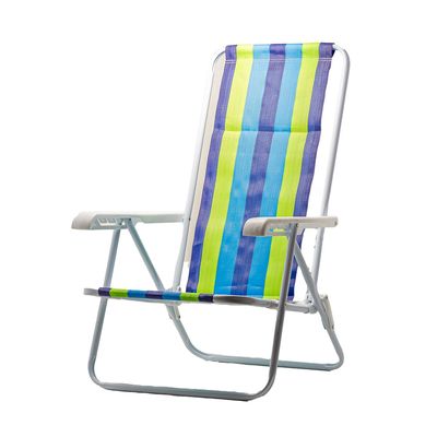 Cadeira de Praia 4 Posições Mor Aço - Item Sortido
