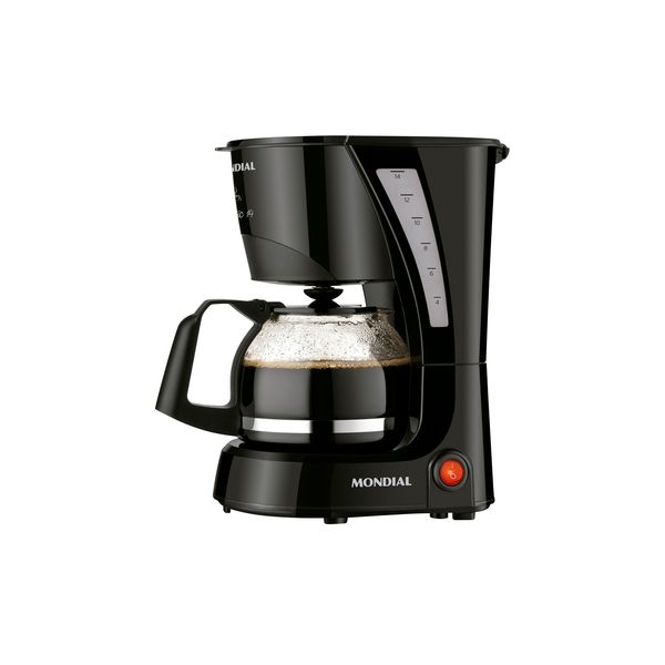 Cafeteira Elétrica Mondial Pratic C25 Preta 14 Xícaras - 127V Cafeteira Elétrica Mondial Pratic C25 Preta 14 Xícaras - 127V