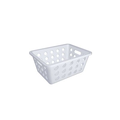 Cesta Organizadora Coza One Pequena em Plástico Cristal