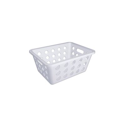 Cesta Organizadora Coza One Pequena em Plástico Cristal