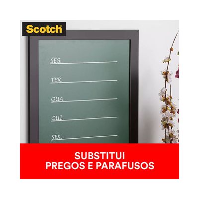 Fita Adesiva Dupla Face Scotch 3M com Espuma Banheiro 24mmx1m