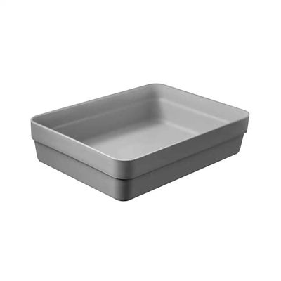 Organizador de Gavetas Martiplast Logic Plástico Cinza G 16,95x22,9x5x5,5cm