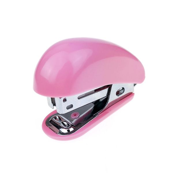 Mini Grampeador Le nº 26/6 e 24/6 até 15 Folhas Rosa Mini Grampeador Le nº 26/6 e 24/6 até 15 Folhas Rosa