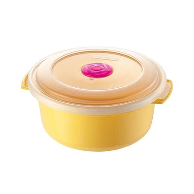 Conjunto de Potes Sanremo em Plástico Colorida Redondo com 3 Peças 530ml