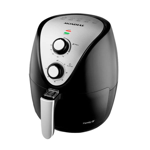 Fritadeira Elétrica Air Fryer Mondial Family AF-30 3,5L Preta - 127V Fritadeira Elétrica Air Fryer Mondial Family AF-30 3,5L Preta - 127V