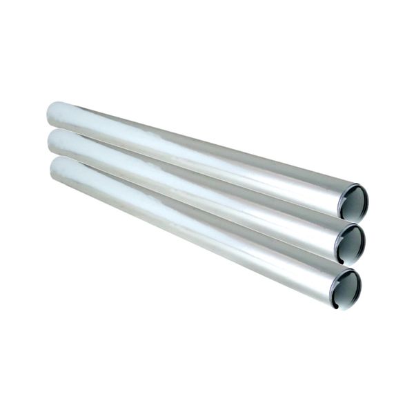 Papel Cartolina Laminada Packpel Prata 3 Unidades 49x59cm 150g.