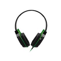 Headset Gamer Multilaser Conexão P2 Cabo de Nylon Preto e Verde Color Modelo PH146
