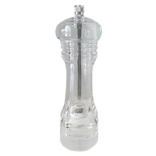 Moedor de Pimenta Florarte em Acrílico 16x5x5cm Moedor de Pimenta Florarte em Acrílico 16x5x5cm