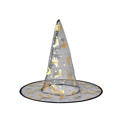 Chapéu de Bruxa Silver 38x36cm - Item Sortido