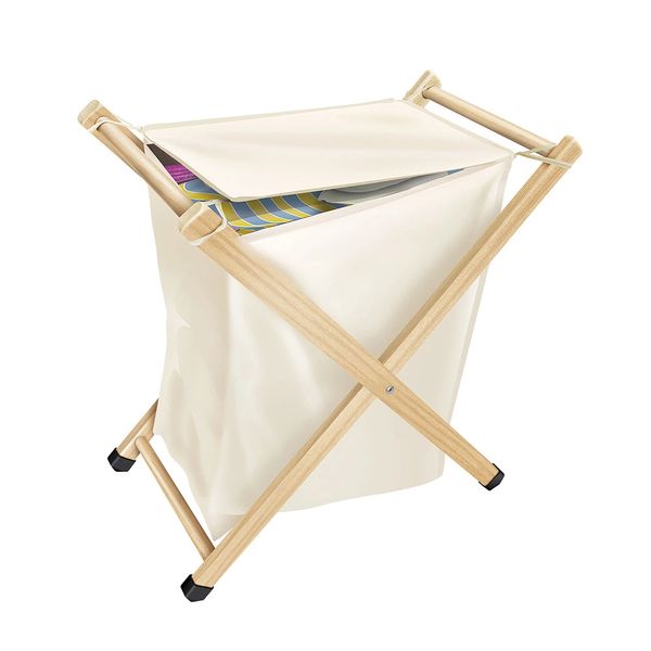 Cesto Multiuso Secalux Retangular com Tampa Bege 50 Litros Cesto Multiuso Secalux Retangular com Tampa Bege 50 Litros