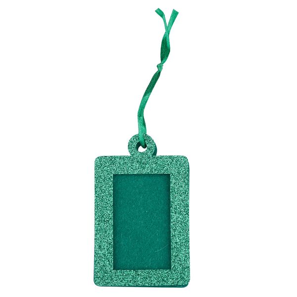 Enfeite para Árvore de Natal Feltro Colors Foto 6,5x6,5cm Enfeite para Árvore de Natal Feltro Colors Foto 6,5x6,5cm