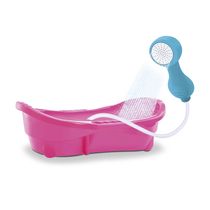 Brinquedo Banheirinha para Boneca Bambola Rosa 27cm