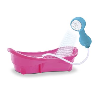 Brinquedo Banheirinha para Boneca Bambola Rosa 27cm