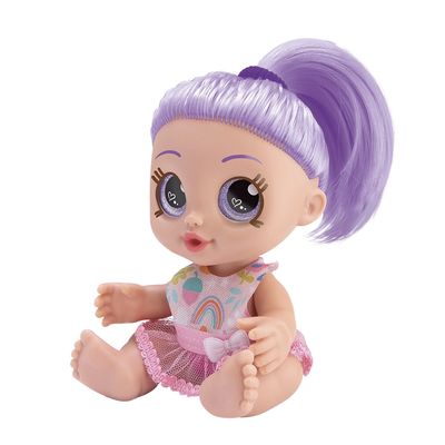 Boneca Bambola Baby Rainbow Papinha