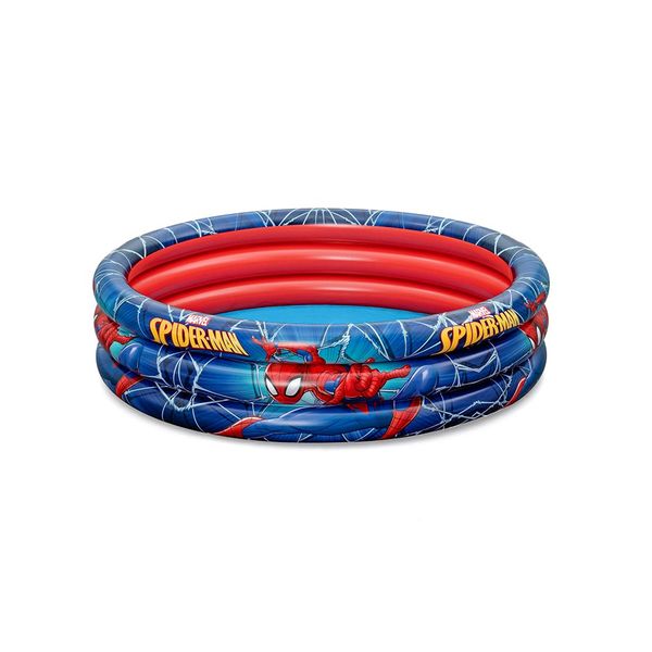 Piscina Inflável 3 Anéis Bestway Homem Aranha 200L