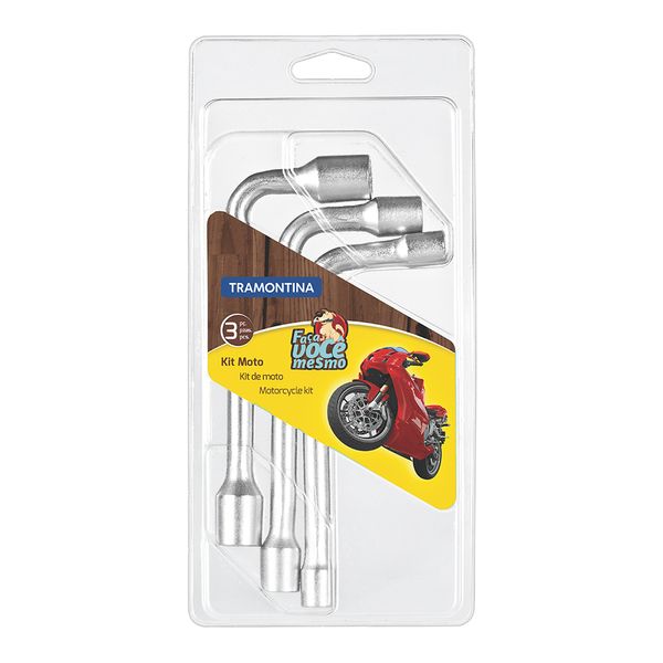 Kit de Ferramentas para Moto Tramontina 42808/103 com 3 Peças