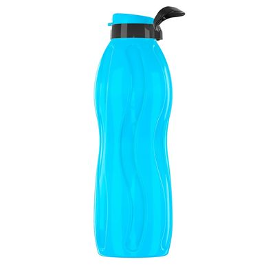 Garrafa Squeeze Homeflex Azul Neon