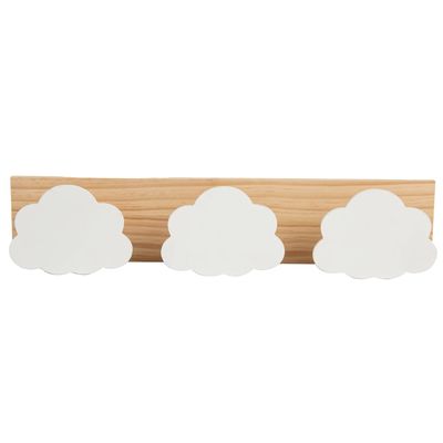 Cabide de Parede Cazza Sweet Dream com 3 Ganchos MDF