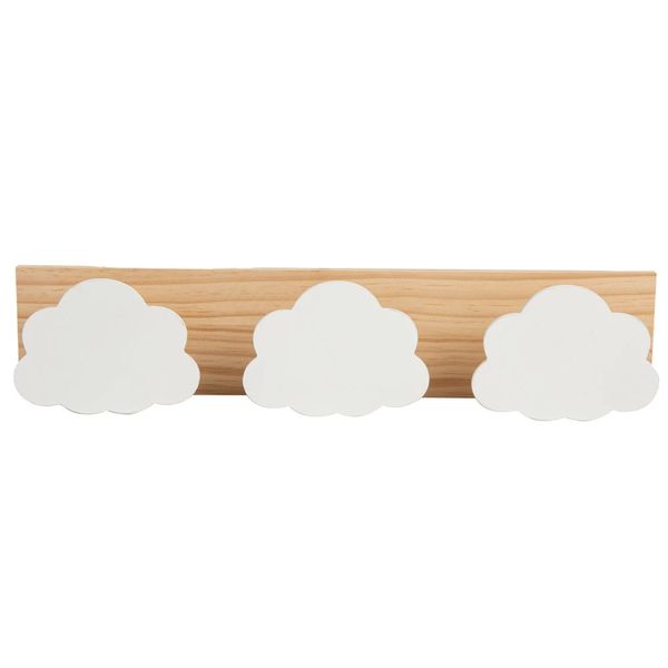Cabide de Parede Cazza Sweet Dream com 3 Ganchos MDF Cabide de Parede Cazza Sweet Dream com 3 Ganchos MDF