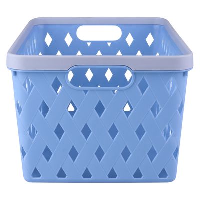 Cesto Organizador Cazza Grid Plástico 10L - Item Sortido