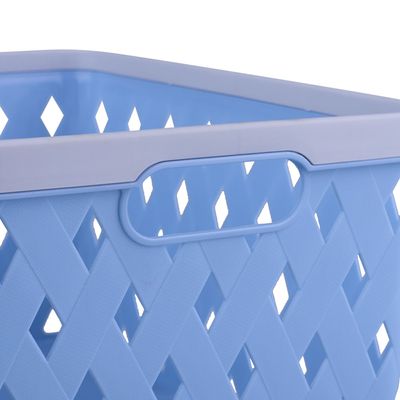 Cesto Organizador Cazza Grid Plástico 10L - Item Sortido